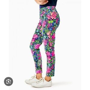 NWT Lilly Pulitzer Corso Pant UPF 50+ Multi Lil Festive Fantasy Go Size 4
